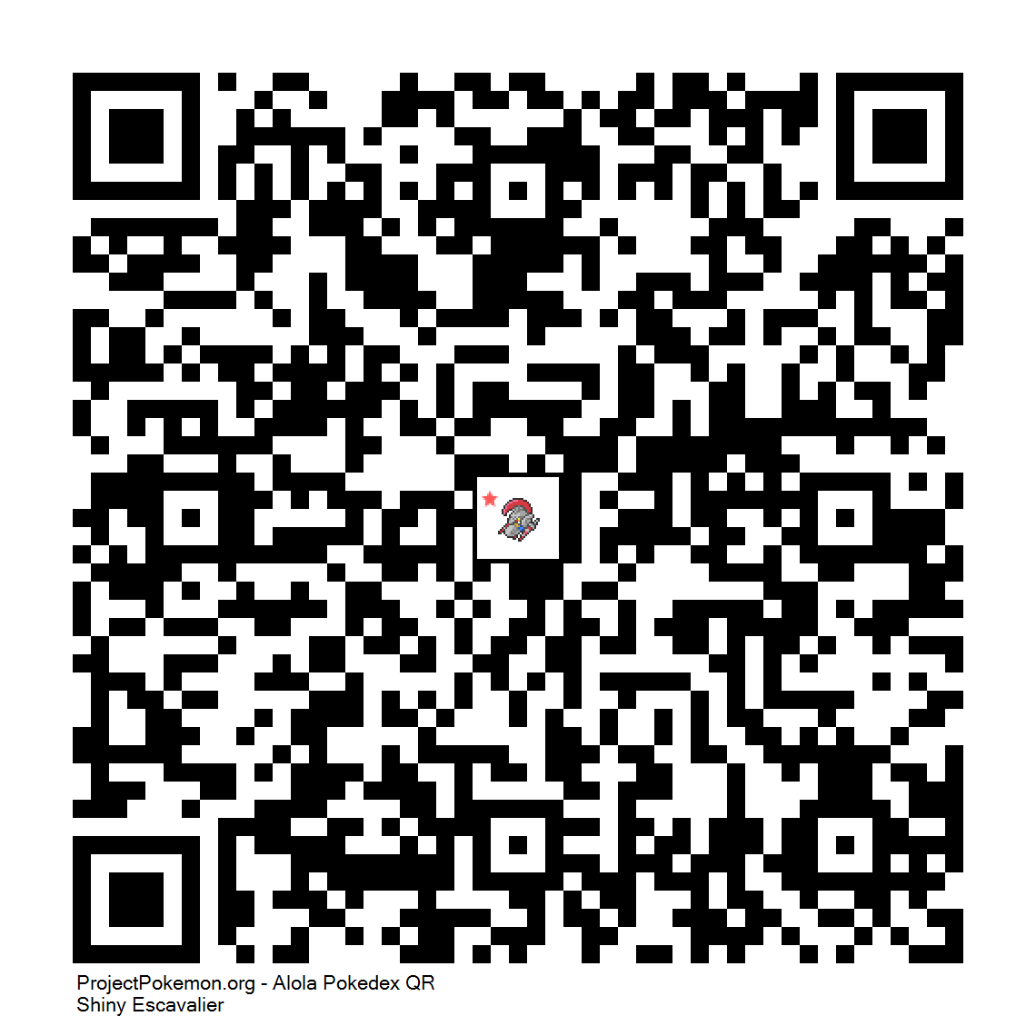 Cdigo QR de Escavalier variocolor